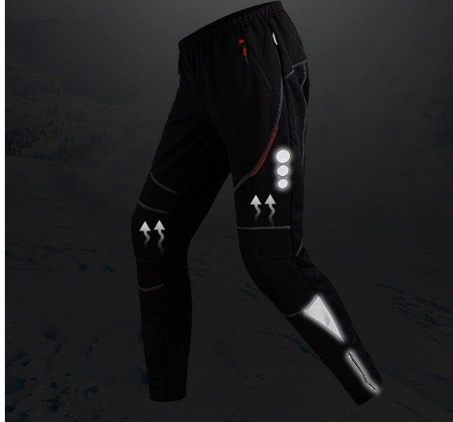 Vinter Cykelsæt med Vindstop | Jakke + Varme Bukser