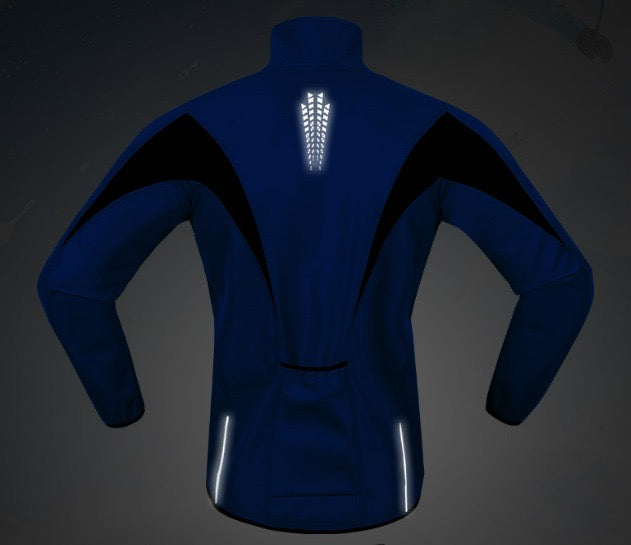 Vinter Cykelsæt med Vindstop | Jakke + Varme Bukser