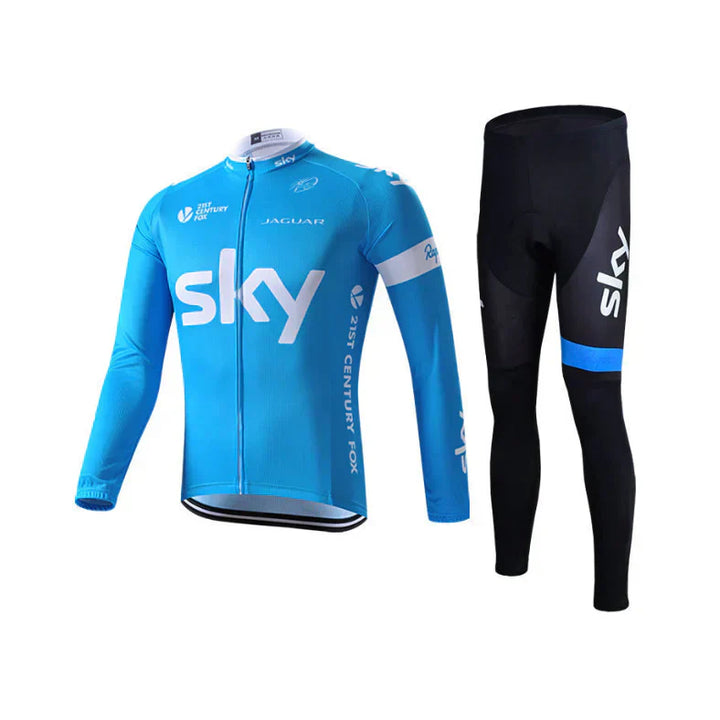 Professionel Cykeltrøje Med Lange Ærmer