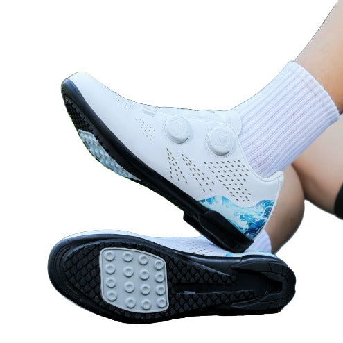 Landevejscykelsko Med Skridsikker Sål | Sål Til Klikpedaler