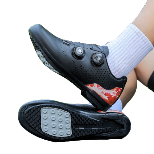 Landevejscykelsko Med Skridsikker Sål | Sål Til Klikpedaler