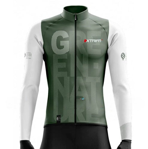 XTRIAT Vinter Cykeltrøje Til Mænd | Fleece, Varm & Kulderesistent