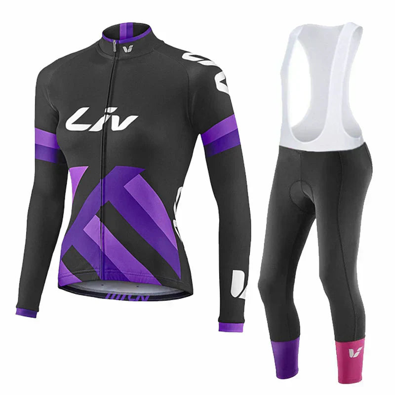 LIV V2 | Professionelt Vintercykelsæt Til Kvinder Med Bibshorts